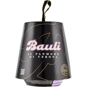Generico Panmoro di Verona di Bauli, Panettone con Cacao e Gocce di Cioccolato, 100g [3, 6, 12 Confezioni] (3 Pezzi)