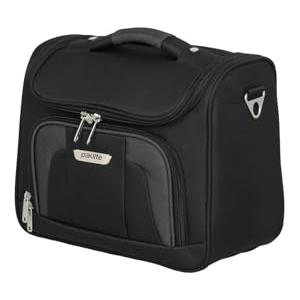 travelite paklite borsa da toilette per il bagaglio a mano con funzione di aggancio, serie di valigie ORLANDO: beauty case classico per bagagli morbidi dal design senza tempo, 19 litri, 0,9 kg