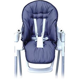 Aveanit Fodera per seggiolone, cuscino di ricambio, per sedia per bambini, per Peg Perego Prima Pappa Zero 3, impermeabile, grafite