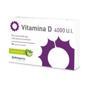 METAGENICS BELGIUM BVBA Vitamina D 4000 UI - 84 compresse masticabili