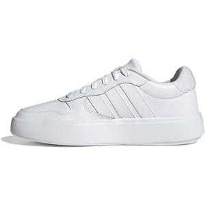 adidas LITECOURT Shoes, Scarpe Uomo, Ftwr White/Ftwr White/Ftwr White, 44 2/3 EU