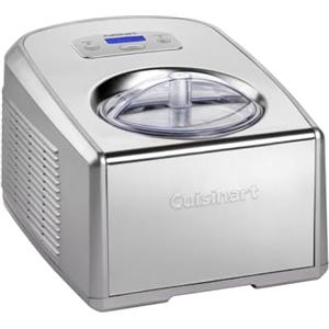 Cuisinart Gelatiera con compressore 1,5L | Gelato, sorbetto, yogurt in 40 min | Facile da usare a casa | Nessun pre-congelamento della ciotola | Acciaio inox