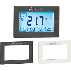 plikc Termostato Touch Screen da Incasso a Batterie - Plikc Gradus - PLK267609