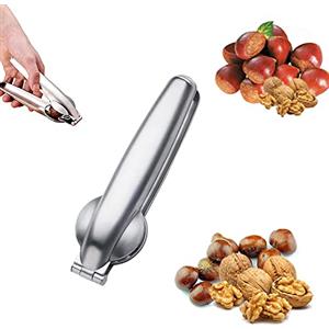 FANNITE Morsetto per Castagne, Morsetto per Castagne, Apri Castagne, Apri nocciole, schiaccianoci per Castagne, schiaccianoci per Castagne, Coltello Multifunzionale per Castagne in Acciaio Inox