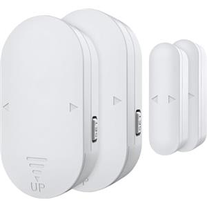 Chatthen Sensore di Allarme per Porte e Finestre, 130 dB Sirena Allarme Casa Senza Fili, Sistema Antifurto Magnetico Wireless, Allarme Porta Ingresso Adatto per Casa, Negozio, Ufficio, Garage, 2 pezzi