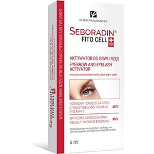 Seboradin Siero per Ciglia e Sopracciglia 6ml | Attivatore con Ingredienti Naturali | Siero per Ciglia Allungante | Eyelash Serum | Trattamento per Ciglia e Sopracciglia Rinforzante e Infoltimento