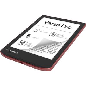 Pocketbook readers PocketBook Verse Pro lettore e-book Touch screen 16 GB Wi-Fi Nero, Rosso