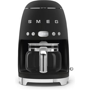 Smeg 50's Style Macchina da Caffè filtro DCF02BLMEU Nero