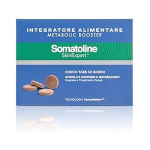 Somatoline SkinExpert, Integratore Metabolic Booster, Integratore Alimentare Stimolante Metabolismo, con Care300, 30 compresse masticabili