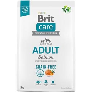 Brit Care Grain Free Salmone e Patate - Mangime Secco per Cani Adulti di Taglia Piccola e Media - 3 kg