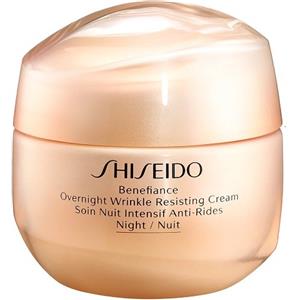 Shiseido Benefiance Overnight Wrinkle Resisting Cream 50ml - Crema da notte anti-rughe con KOMBU-Bounce Complex™ e ReNeura Technology ™