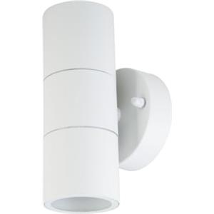 V-TAC Lampada da Parete GU10 Bianco in Acciaio Inossidabile IP44 con Illuminazione Up/Down