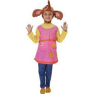 Ciao- Sula elefantina Costume Bambina Originale Bing (Taglia 4-5 Anni), Colore, 11282.4-5