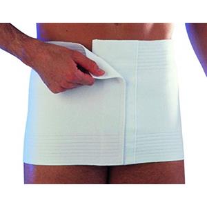 Luropas Cintura Contenitiva in Cotone 27 cm Taglia 2 - Elastico Regolabile e Tessuto Fresco