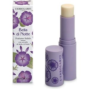 L'Erbolario Bella di Notte Profumo Solido 9 g - Fragranza Fiorita e Vanigliata in Edizione Limitata