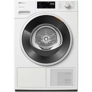 MIELE - Asciugatrice a carica frontale TWD640WP 9 Kg Classe A+++, Capacita 9 Kg, funzione antipiega, Pompa di calore, libera installazione - Bianco
