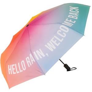 Fisura Ombrello compatto automatico con design originale. Mini ombrellone da viaggio ideale per le donne. Accessorio pieghevole leggero e antivento.