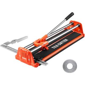 VEVOR Tagliapiastrelle Manuale, da 430 mm per Piastrelle da Parete e Lucide, Doppia Guida per Tagli Precisi, Mola in Carburo di Tungsteno, Impugnatura, Asta di Pressione Antiscivolo