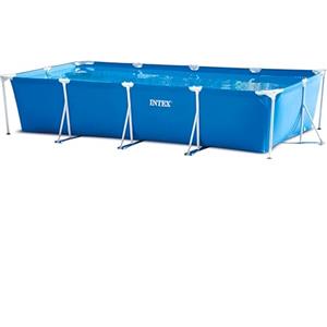 Intex 28273 Piscina Rettangolare, senza Pompa Filtro, Multicolore, 450 x 220 x 84 cm, 7127 L