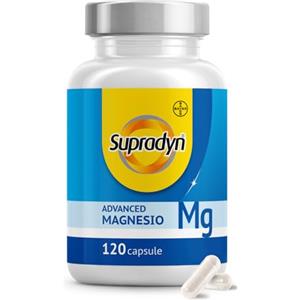 Supradyn Magnesio Completo - con Magnesio Bisglicinato, Malato, Citrato, Ascorbato e Ossido - Integratore Minerale 5-in-1, 120 compresse