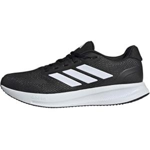 adidas Uomo Runfalcon 5 Wide Running Shoes, Core Black/Cloud White/Core Black, 43 1/3 EU