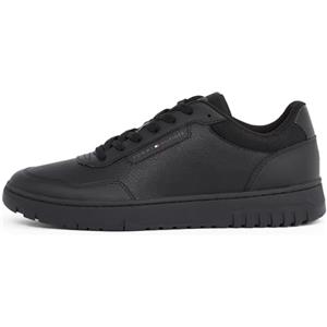 Tommy Hilfiger Uomo Sneakers Court Basket Core Lite Profilo Basso, Nero (Black), 40