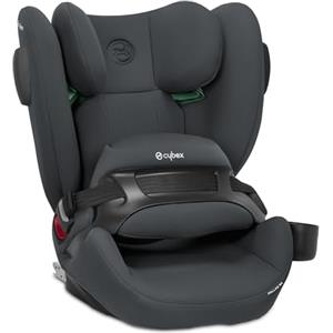 CYBEX Silver Seggiolino Auto Pallas B4 i-Size, ISOFIX, Gruppo 1/2/3 (9-50 kg), Da circa 15 Mesi fino a 12 Anni, Incluso Porta Bevande, Cobblestone Grey
