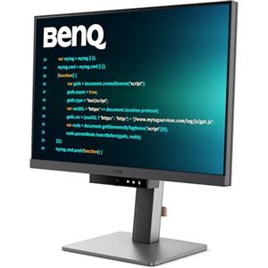 BenQ RD240Q 24,1" WQXGA, Formato speciale 16:10 Monitor per programmazione, Modalità avanzate di coding, HotKey per coding, Design ergonomico, Modalità circadiana, USB Tipo C da 90W,