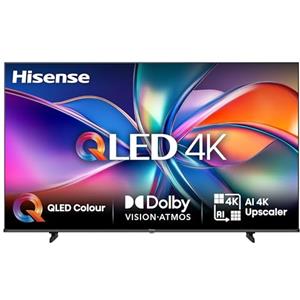 Hisense TV 58" QLED 4K 2025 58E78Q, Smart TV VIDAA U8, Dolby Vision, HDR 10+, Game Mode Plus, Dolby Atmos, Alexa Built-in, VIDAA Voice, Tuner DVB-T2/S2 HEVC 10, lativù 4K, 58'', 2025 QLED 60Hz