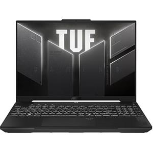 ASUS TUF Gaming F16 FX607VU, Notebook con NVIDIA RTX 4050, Display da 16" IPS Anti-glare, 144Hz, Intel® Core™ 5 210H, RAM 16GB, 512GB SSD, Layout ITA, Win 11 Home, Grigio