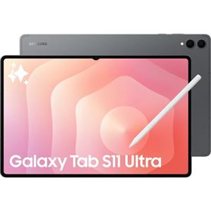 Samsung Galaxy Tab S11 Ultra, Tablet AI, 5G, Design Ultra-Sottile, Strumenti AI Multimodali, DeX, RAM 12GB, 256 GB, Batteria a Lunga Durata, Gray [Versione Italiana]