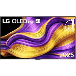 LG OLED evo AI G5 TV 55 pollici, Smart TV 4K, Staffa a muro inclusa, Processore α11 Gen2, Brightness Booster Ultimate, webOS con AI, Dolby Vision e Atmos, VRR e GSYNC 4K@165Hz, OLED55G55LW 2025