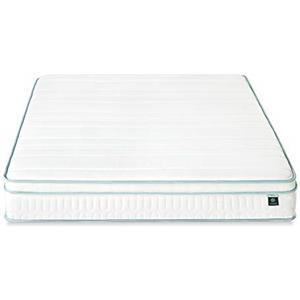 Zinus Materasso 120x190 cm - Altezza 25 cm - Materasso a molle in Memory foam - Materasso a molle interne - Materasso ibrido