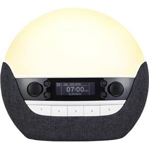 Lumie Bodyclock Luxe 750DAB - Sveglia con radio DAB, altoparlante Bluetooth e poca luce blu per il sonno