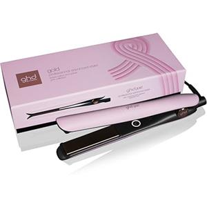 ghd Gold Edizione limitata - Piastra per capelli Rosa Sorbetto con pochette e tappetino termoresistente in abbinata - (Spina EU)
