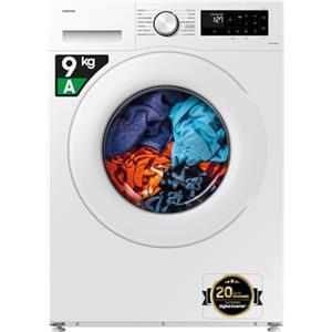 Samsung Lavatrice Crystal Clean WW90CGC04DTEET Libera installazione, 9 Kg, Wifi, Ecobubble, Vapore, Carica Frontale, 60l x 85h x 55p cm