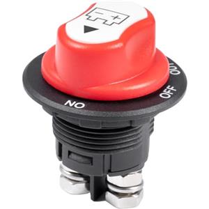 Carehabi Stacca Batteria 12V 24V Stacca Batteria per Auto Staccabatteria 100A Interruttore di Alimentazione Principale Sezionatore Batteria Master per Camper Yacht Barca Camion Autobus Moto