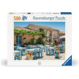 Ravensburger - Puzzle 500 Pezzi Marzamemi | Puzzle Per Adulti 500 Pezzi | Puzzle Adulti Per Bambini Dai 14 Anni In Su | Regalo Compleanno Per Bambini Dai 14 Anni In Su | Misure 49x36cm