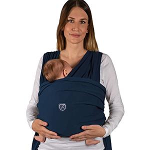 Koala Babycare Fascia neonato porta bebè - Cuddle Band 2.0 Ancora più Resistente - Fascia per neonati in cotone organico testata fino a 15 kg - Facilmente Regolabile e Unisex