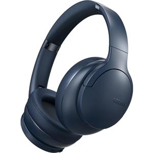 DOQAUS Cuffie Bluetooth Wireless,90 Ore Cuffie Bluetooth Over Ear Senza Filo,3 Modalità EQ,Microfono Incorporato,HiFi Stereo,Cuffie Senza Fili Pieghevoli,Blu