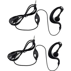 Retevis RT388 RT628 RT628B Bambini Walkie Talkie Auricolare Compatibile, 1 Pin 2,5 mm, Tipo G Auricolare (2 Pezzi)