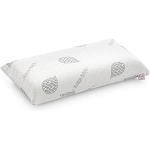 textil-home Textilhome Cuscino Memory Foam Cervicale 60 cm - Cuscini per Letto e per Dormire, Tessuto in Aloe Vera, Nucleo 100% - Rivestimento con Cerniera, Termoregolato e Adattivo