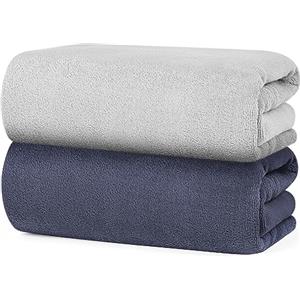 URAQT Set da 2 Asciugamani Bagno, Telo Doccia 70X140cm, Altamente Assorbente Per Bagno, Palestra, Hotel e Spa
