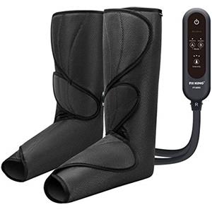 FIT KING Pressoterapia per Casa Massaggiatore per Gambe per il Dolore e la Circolazione Pressoterapia Linfodrenaggio Il Massaggio Compressivo aiuta a Ridurre il Gonfiore e ad Alleviare il Dolore