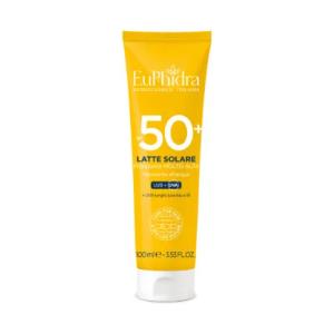 Euphidra Latte Solare SPF 50 100ml - Protezione Molto Alta per Fototipo Chiaro e Molto Chiaro