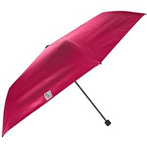 PERLETTI Ombrello Pioggia Sole Anti UV da Donna Super Compatto - Ombrellino con Protezione Raggi Solari Tascabile da Viaggio - Ombrello Ragazza Manuale Extra Slim - Diametro 91 cm (Rosa Metallico)