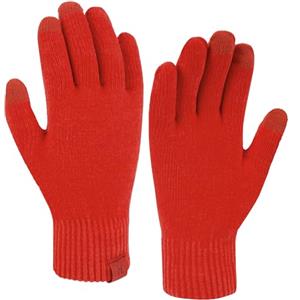 Bequemer Laden Donna Invernale Termici Touch Screen Guanti con Spessa Polsino Ciniglia Guanti in Maglia Basico