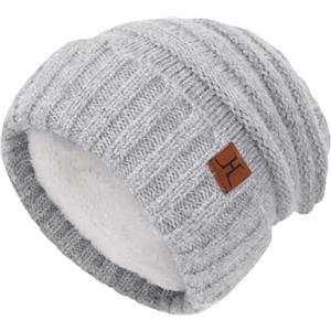 ZASFOU Donna Cappello Invernale Caldo Imitazione Visone Velluto Maglia Berretto Morbido Cappelli Pile Foderati Regalo per Donna