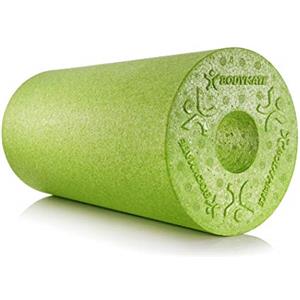 BODYMATE Foam Roller Standard Medio-Duro Lunghezza 30 cm Diametro 15 cm con ebook 0 - Foam Roller Professionale in Vari Colori e Misure