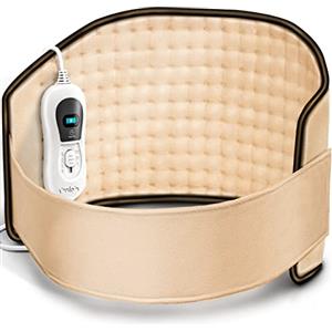 sinnlein Cintura Termica per Schiena e Reni | Termoforo Elettrico Schiena e Collo | Cintura Riscaldante con 3 impostazioni di Temperatura e Spegnimento Automatico